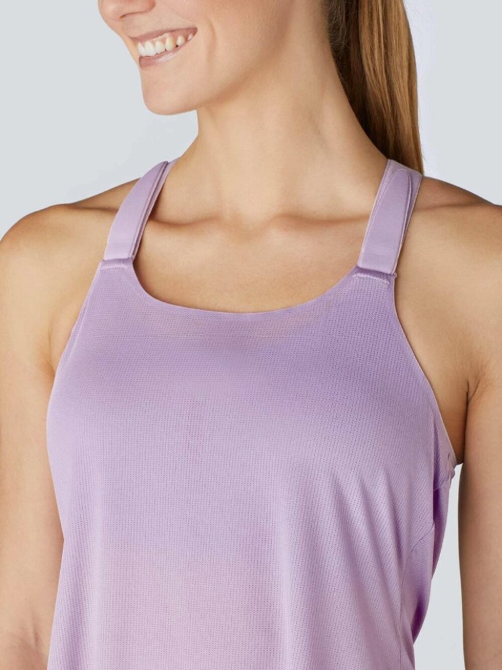 Lilac SHEFIT Clip Tank Size M